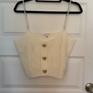 Triple Threads Pearly White Tank - S